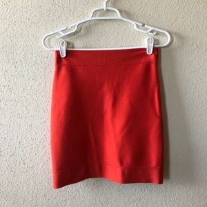 Women's Red Skirt